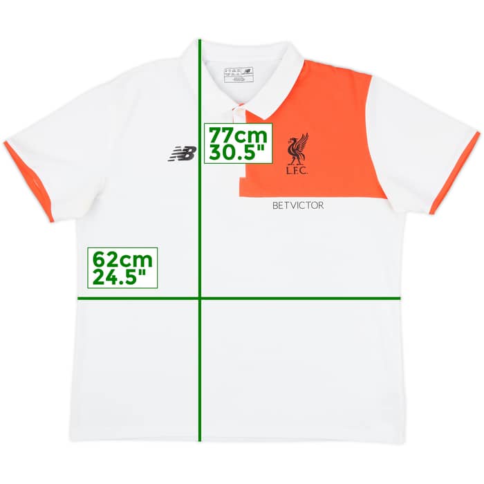 2016-17 Liverpool New Balance Polo Shirt - 8/10 - (XXL)