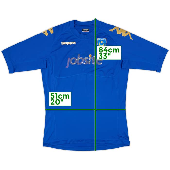 2011-12 Portsmouth Home Shirt - 4/10 - (XXL)