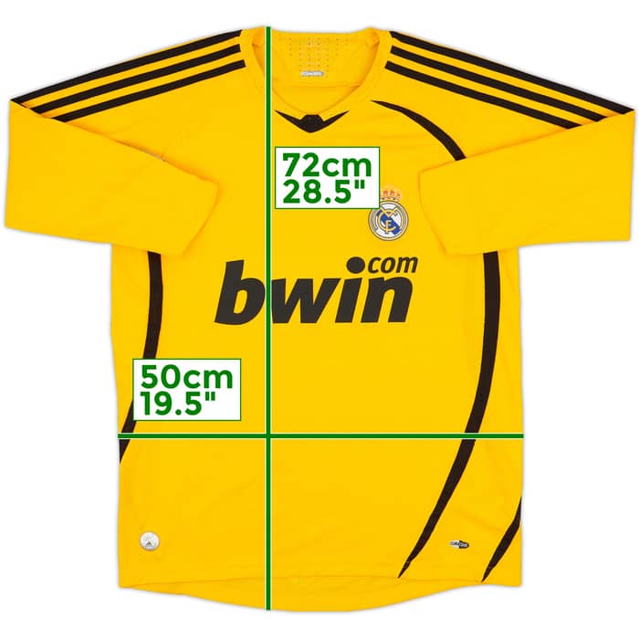 2008-09 Real Madrid GK Shirt - 8/10 - (L)