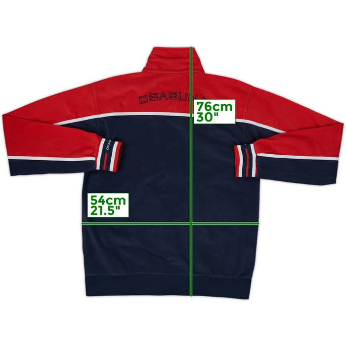 2000-01 Osasuna Astore Track Jacket - 7/10 - (L)