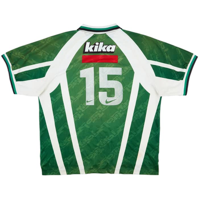1996-97 Tirol Innsbruck Match Issue Away Shirt #15