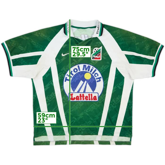 1996-97 Tirol Innsbruck Match Issue Away Shirt #15
