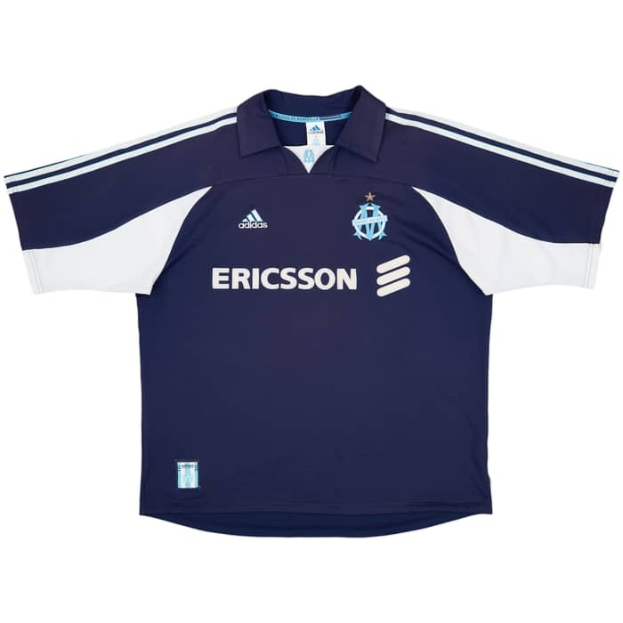 1999-00 Olympique Marseille Away Shirt Pires #7 - 7/10 - (XL)
