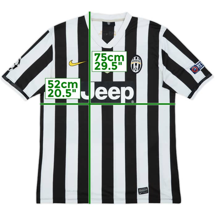 2013-14 Juventus Home Shirt Marchisio #8 - 7/10 - (L)