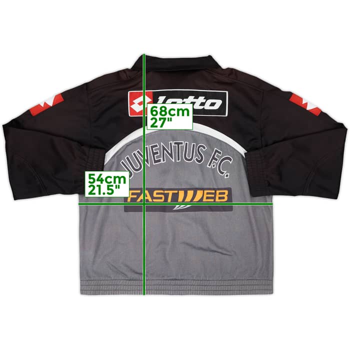 2001-02 Juventus Lotto Track Jacket - 8/10 - (M)