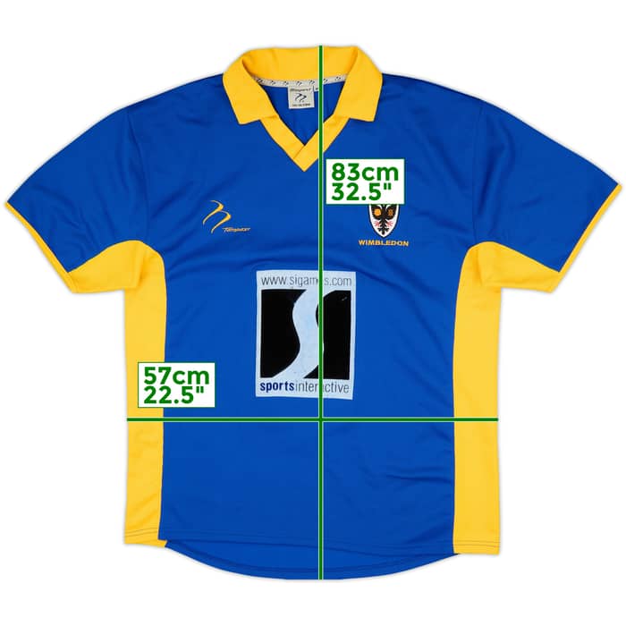 2002-03 AFC Wimbledon Home Shirt - 7/10 - (M)