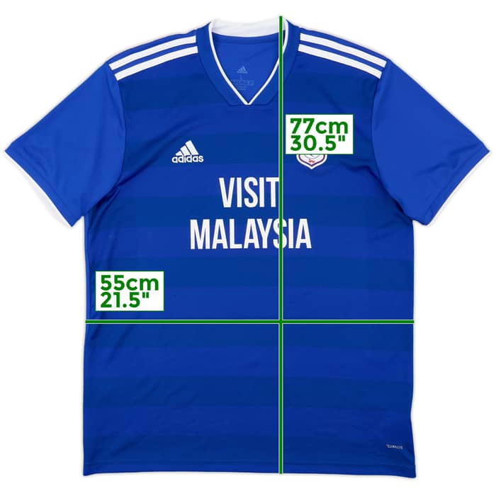2018-19 Cardiff Home Shirt - 8/10 - (L)