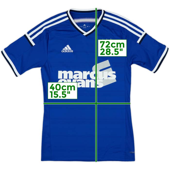 2014-15 Ipswich Home Shirt - 9/10 - (S)
