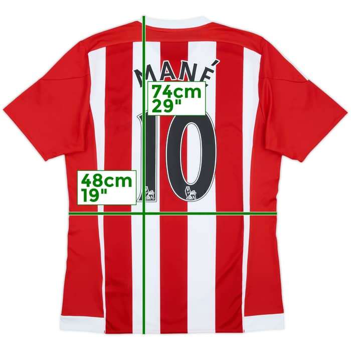 2015-16 Southampton Home Shirt Mane #10 - 8/10 - (M)