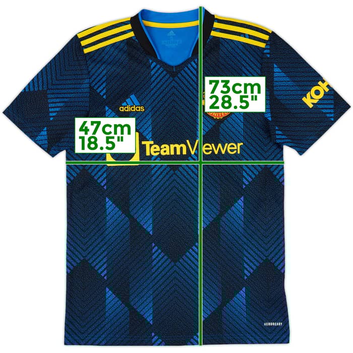 2021-22 Manchester United Third Shirt Sancho #25 - 10/10 - (S)