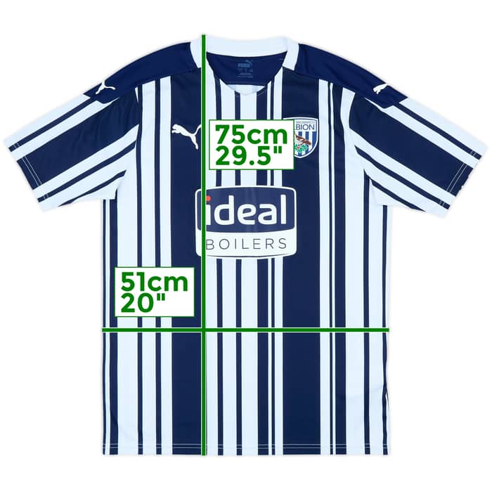 2020-21 West Brom Home Shirt - 10/10 - (L)