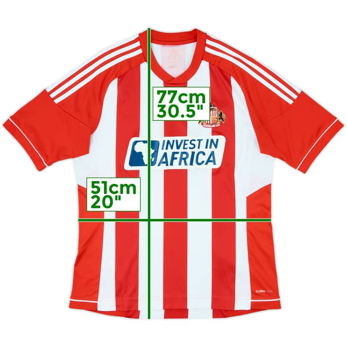 2012-13 Sunderland Home Shirt - 7/10 - (L)