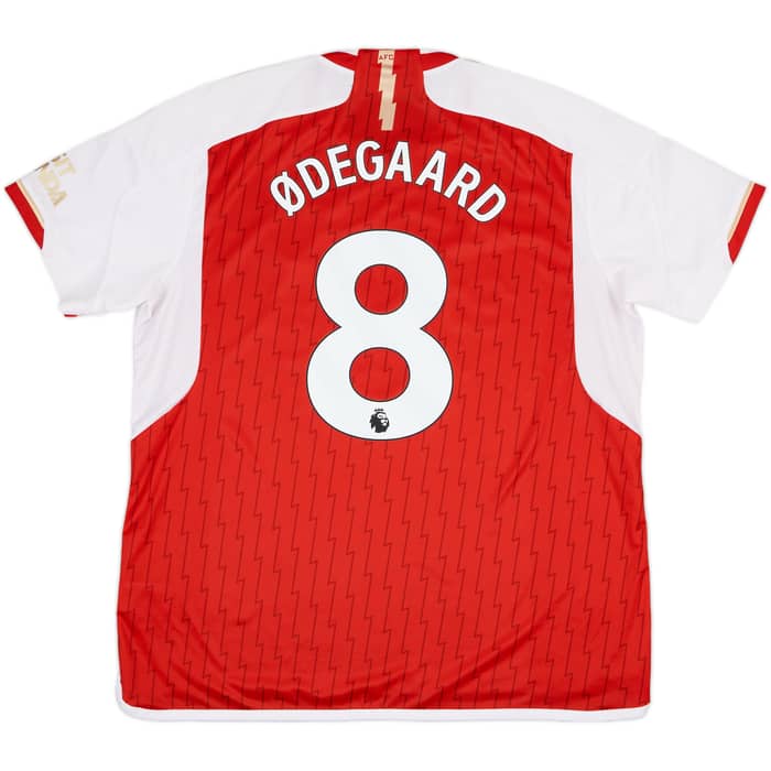 2023-24 Arsenal Home Shirt Odegaard #8 - 10/10 - (XXL)