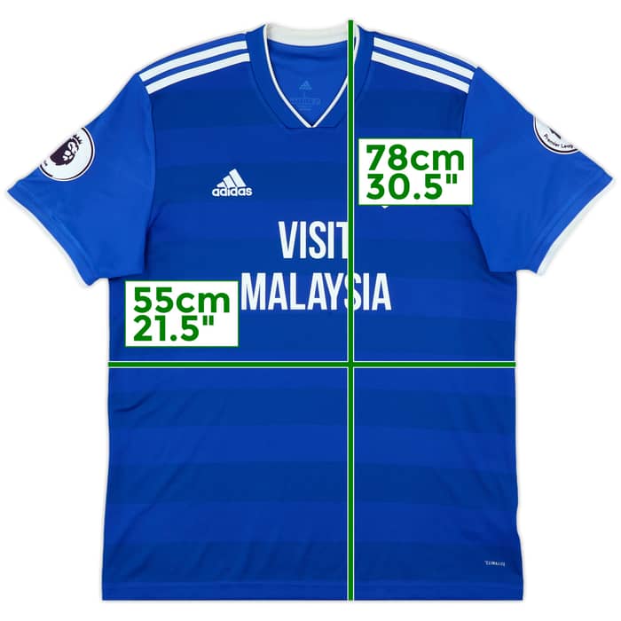 2018-19 Cardiff Home Shirt - 8/10 - (L)