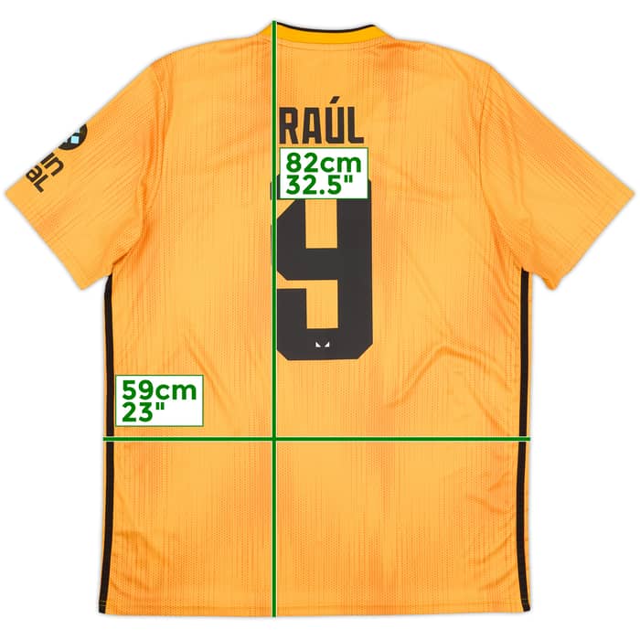 2019-20 Wolves Home Shirt Raul #9 - 7/10 - (XL)