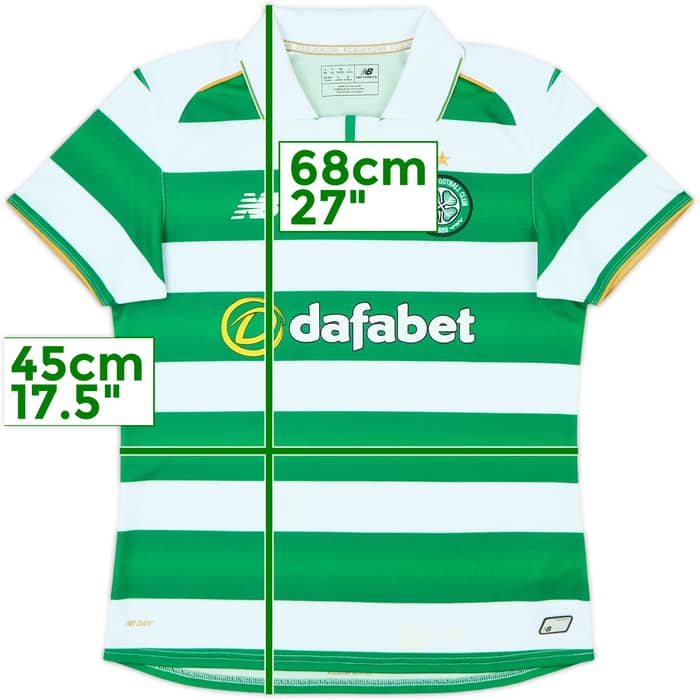 2016-17 Celtic Home Shirt - 6/10 - (L.Boys)