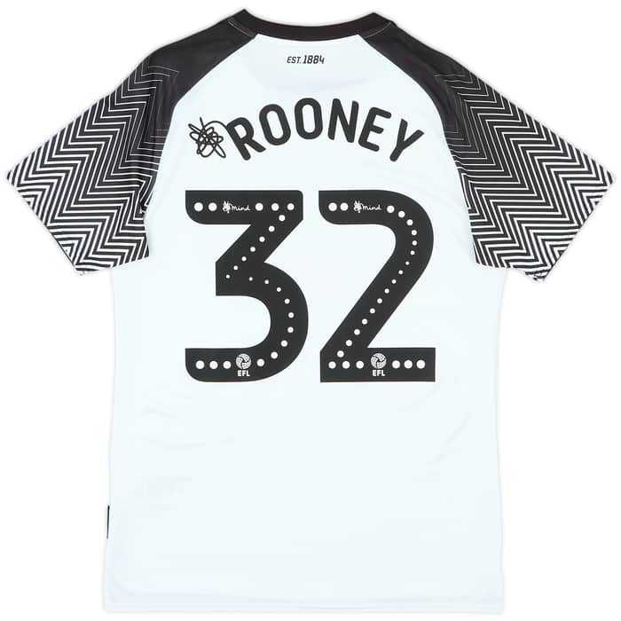 2019-20 Derby County Home Shirt Rooney #32 - 10/10 - (S)