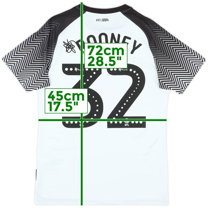 2019-20 Derby County Home Shirt Rooney #32 - 10/10 - (S)