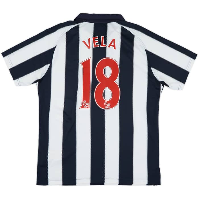 2010-11 West Brom Home Shirt Vela #18 - 7/10 - (M)