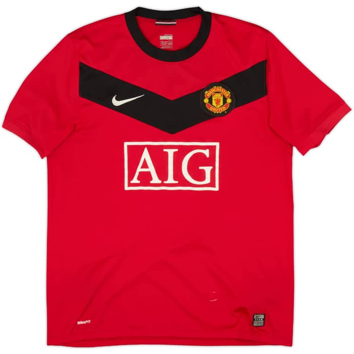 2009-10 Manchester United Home Shirt Rooney #10 - 7/10 - (L)