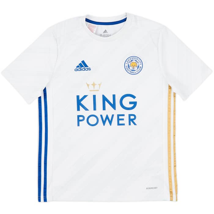 2020-21 Leicester Away Shirt - 8/10 - (L.Boys)