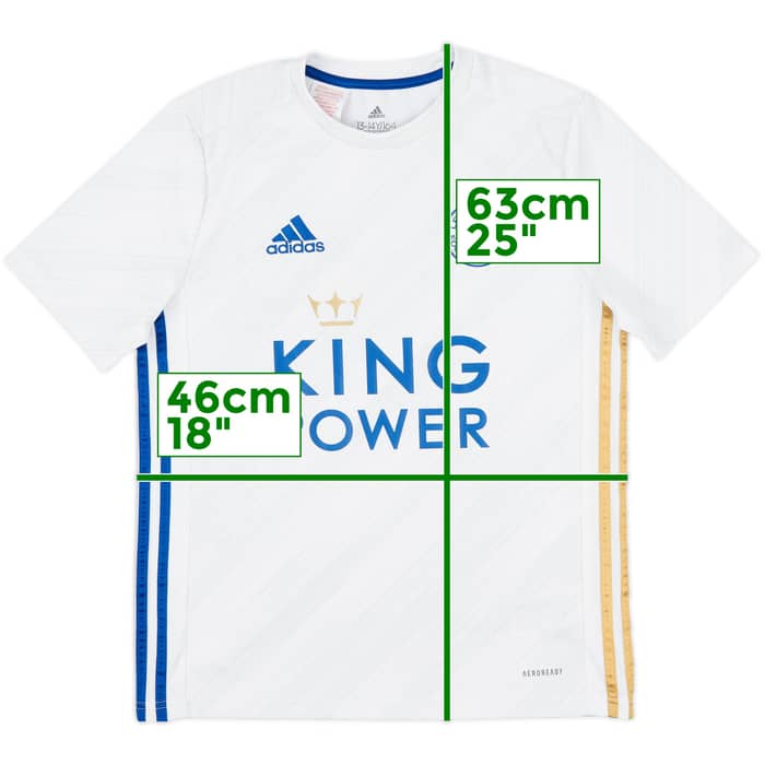 2020-21 Leicester Away Shirt - 8/10 - (L.Boys)