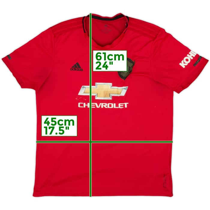 2019-20 Manchester United Home Shirt Rashford #10 - 6/10 - (XL)