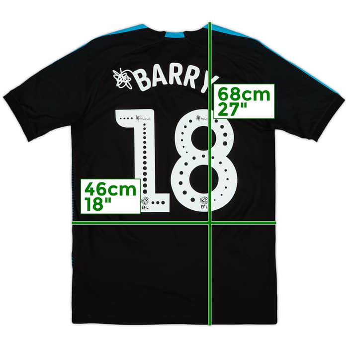 2018-19 West Brom Away Shirt Barry #18 - 9/10 - (S)