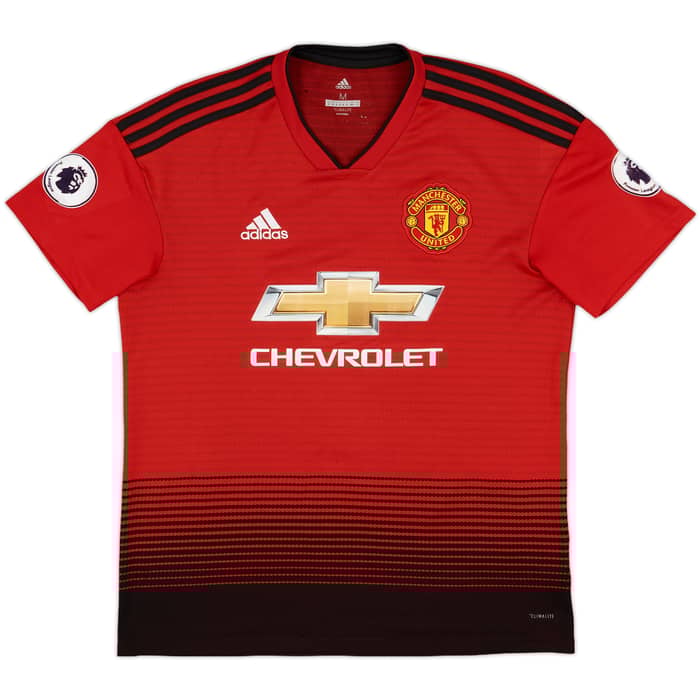 2018-19 Manchester United Home Shirt Pogba #6 - 7/10 - (M)
