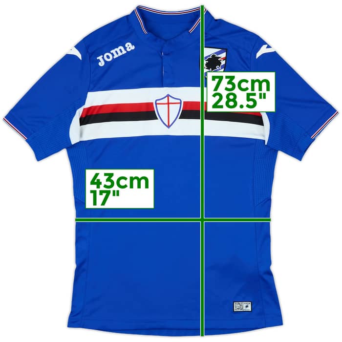 2015-16 Sampdoria Home Shirt - 8/10 - (M)