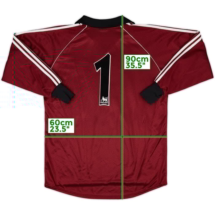 1999-00 Newcastle Match Issue GK Shirt #1