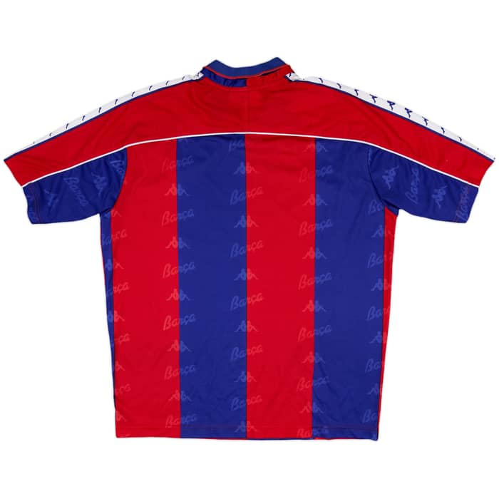 1992-95 Barcelona Home Shirt & Shorts - 8/10 - (L)