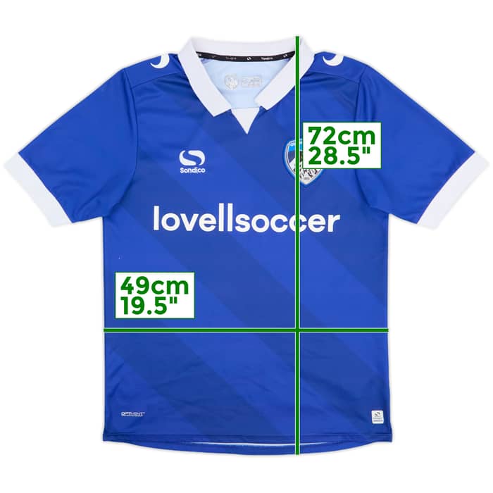 2018-19 Oldham Home Shirt - 8/10 - (M)