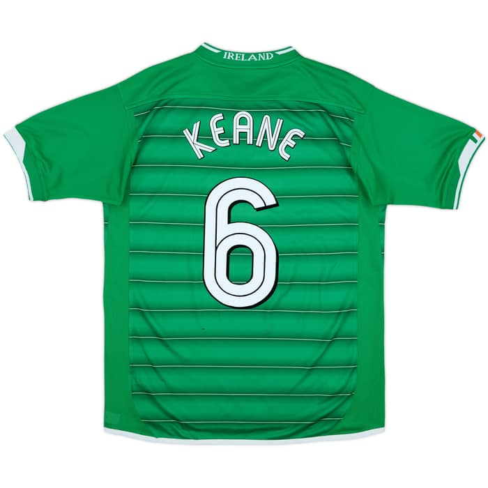 2003-04 Ireland Home Shirt Keane #6 - 7/10 - (M)