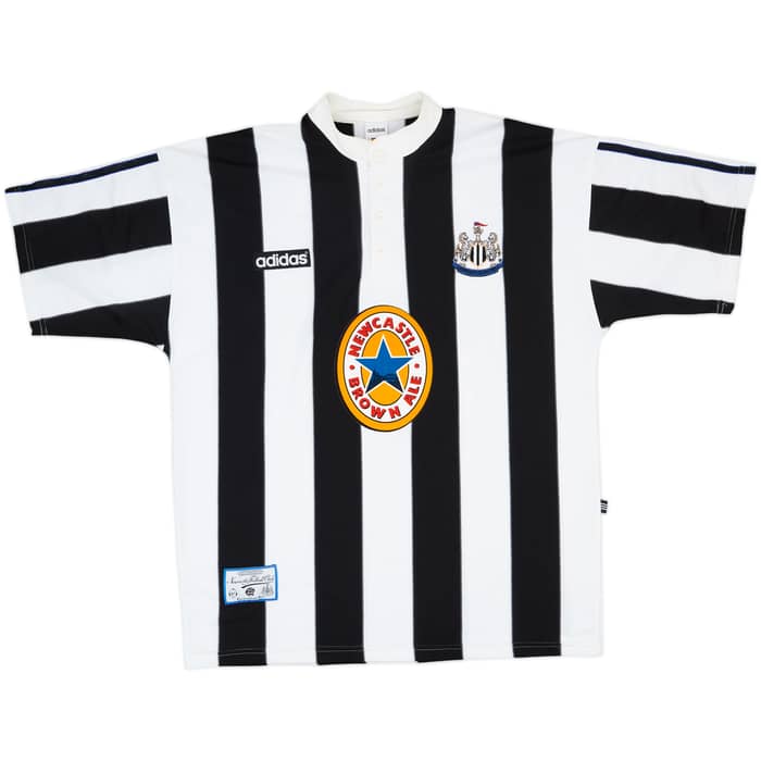 1995-97 Newcastle Home Shirt Asprilla #11 - 6/10 - (XL)
