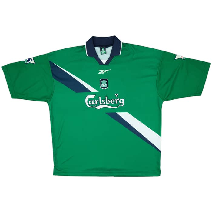 1999-00 Liverpool Away Shirt Camara #22 - 7/10 - (XL)