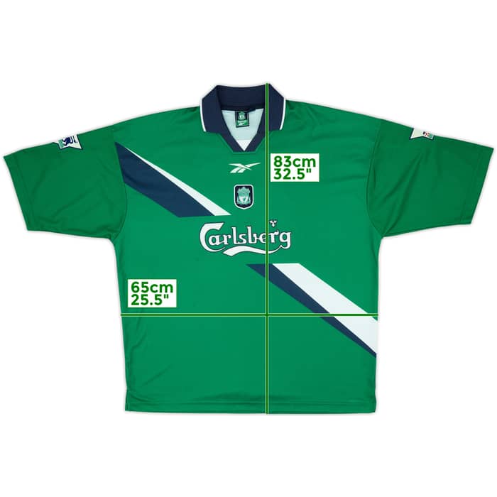 1999-00 Liverpool Away Shirt Camara #22 - 7/10 - (XL)