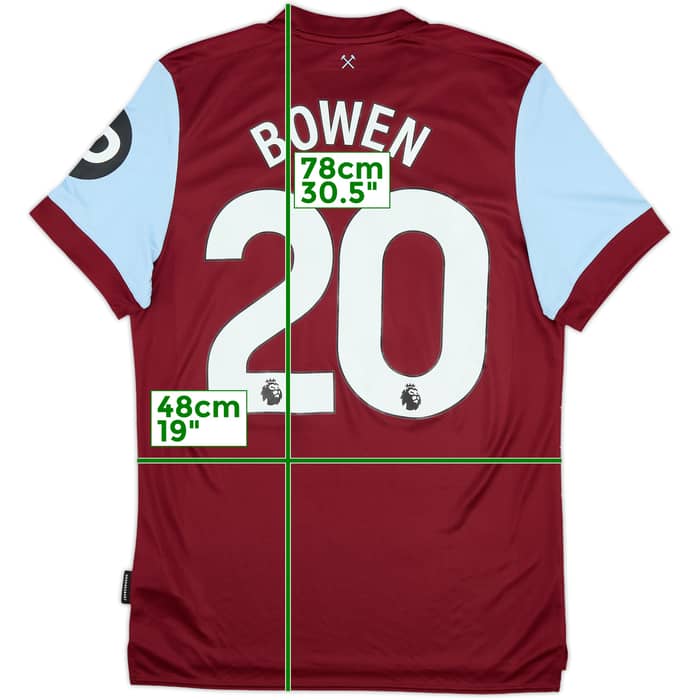 2023-24 West Ham United Home Shirt Bowen #20 - 10/10 - (M)
