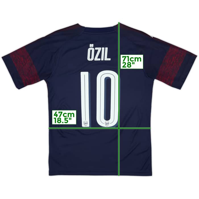 2018-19 Arsenal Away Shirt Ozil #10 - 7/10 - (S)