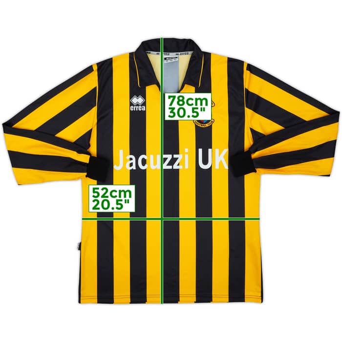 2006-07 Harrogate Town Home L/S Shirt - 9/10 - (XL)