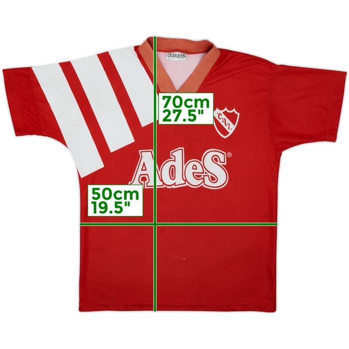 1992-93 Independiente Home Shirt - 6/10 - (S)
