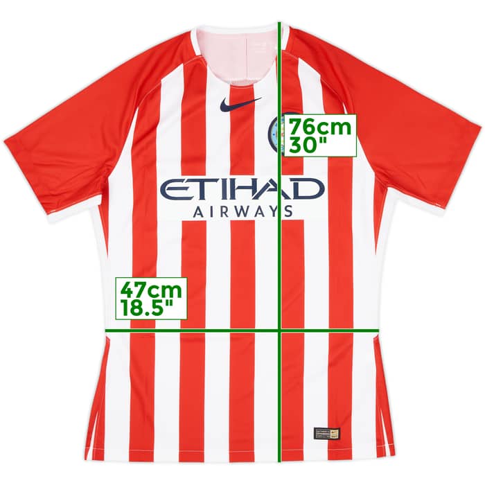 2017-19 Melbourne City Player Issue Away Shirt - 10/10 - (L)