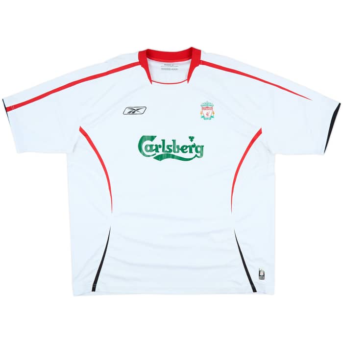 2005-06 Liverpool Away Shirt Fowler #11 - 9/10 - (XXL)