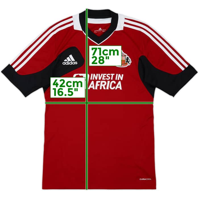 2012-13 Sunderland adidas Training Shirt - 9/10 - (XS)