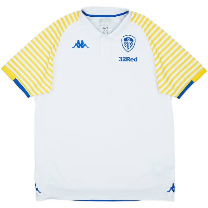 2019-20 Leeds United Kappa Polo Shirt - 7/10 - (4XL)
