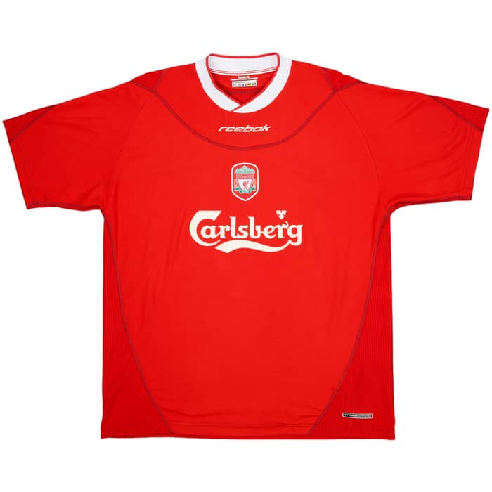 2002-04 Liverpool Home Shirt Gerrard #17 - 5/10 - (L)