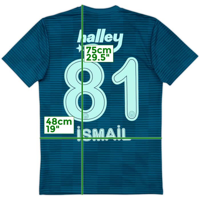 2018-19 Fenerbahce Away Shirt Ismail #81 - 9/10 - (S)