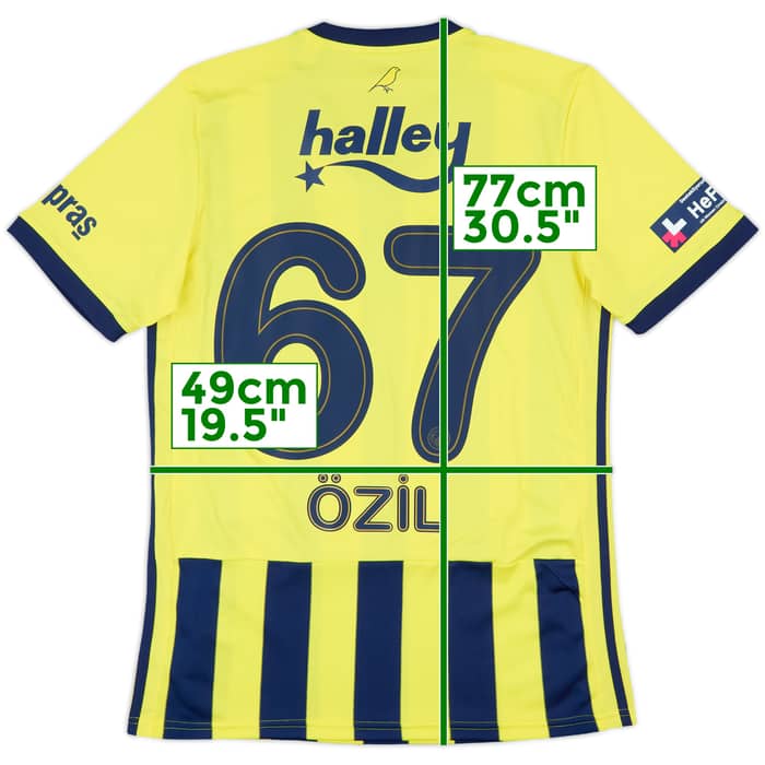 2020-21 Fenerbahce Home Shirt Ozil #67 - 10/10 - (M)
