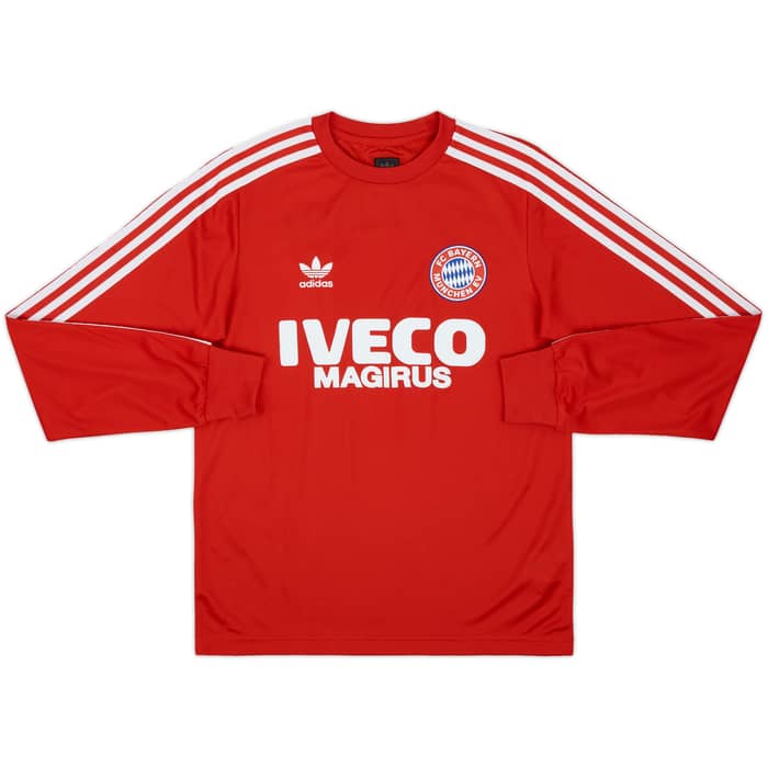 2007-08 Bayern Munich Retro '1982' adidas L/S Shirt - 10/10 - (XS)