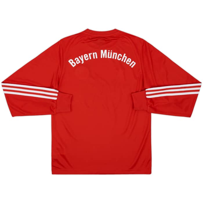 2007-08 Bayern Munich Retro '1982' adidas L/S Shirt - 10/10 - (XS)